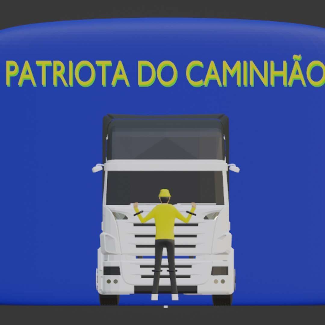 PATRIOTA DO CAMINHAO 3D print model_2