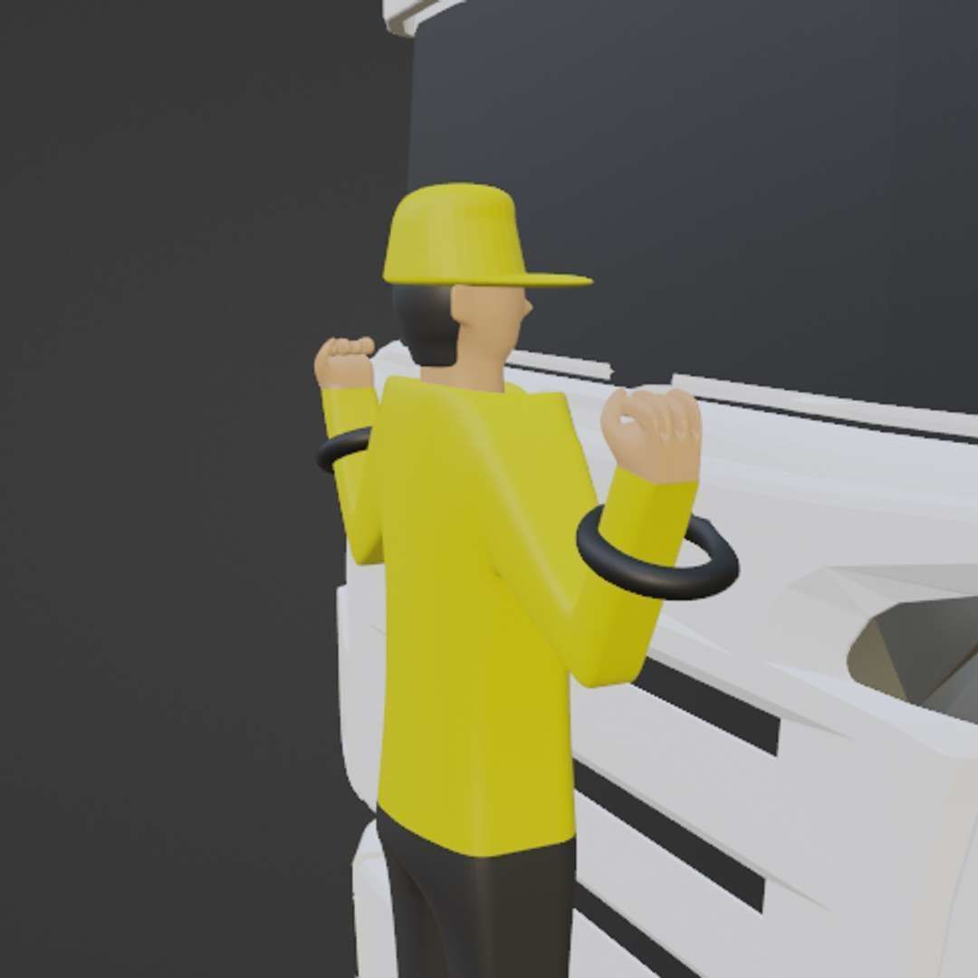 PATRIOTA DO CAMINHAO 3D print model_3