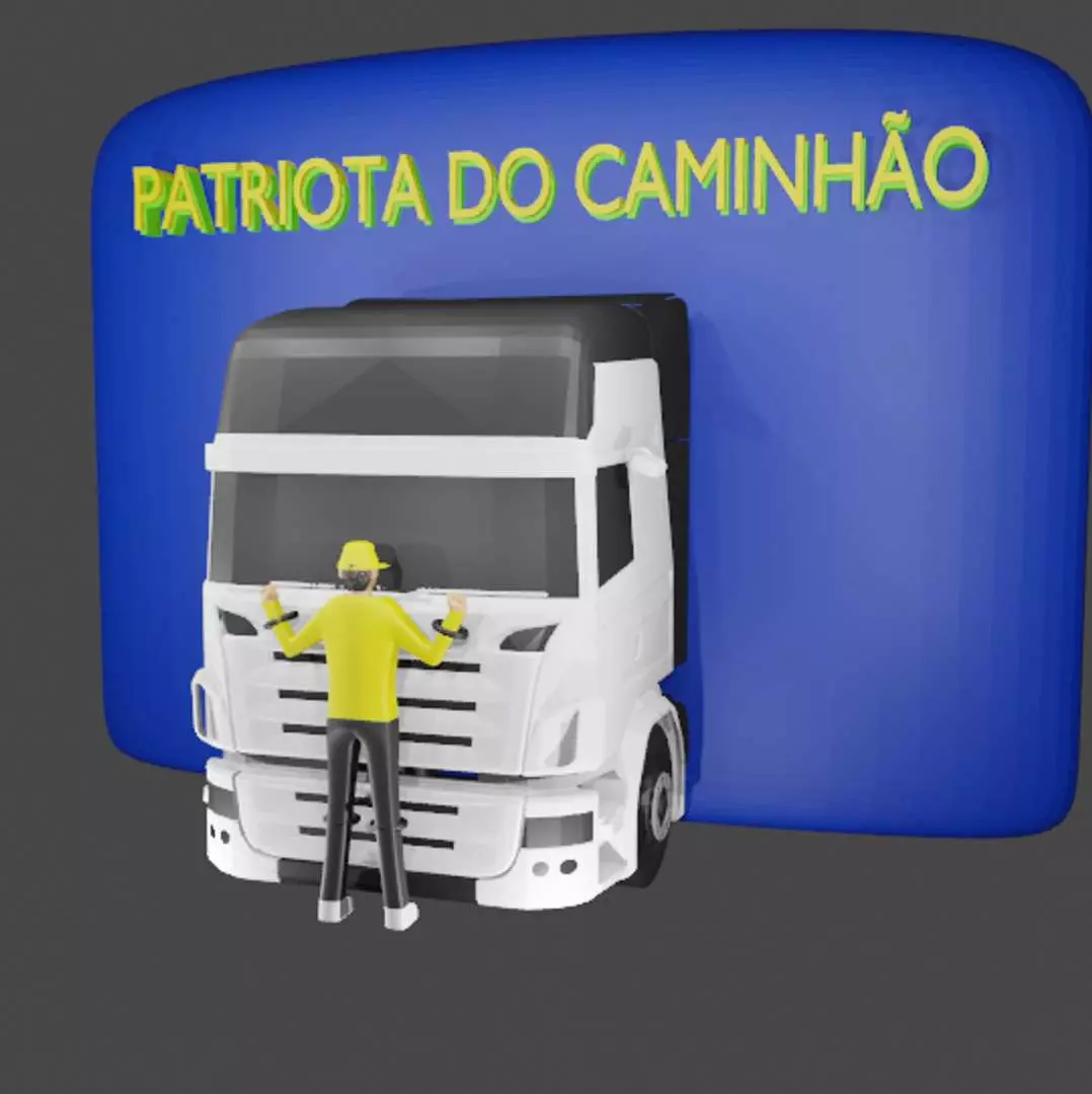 PATRIOTA DO CAMINHAO 3D print model_0