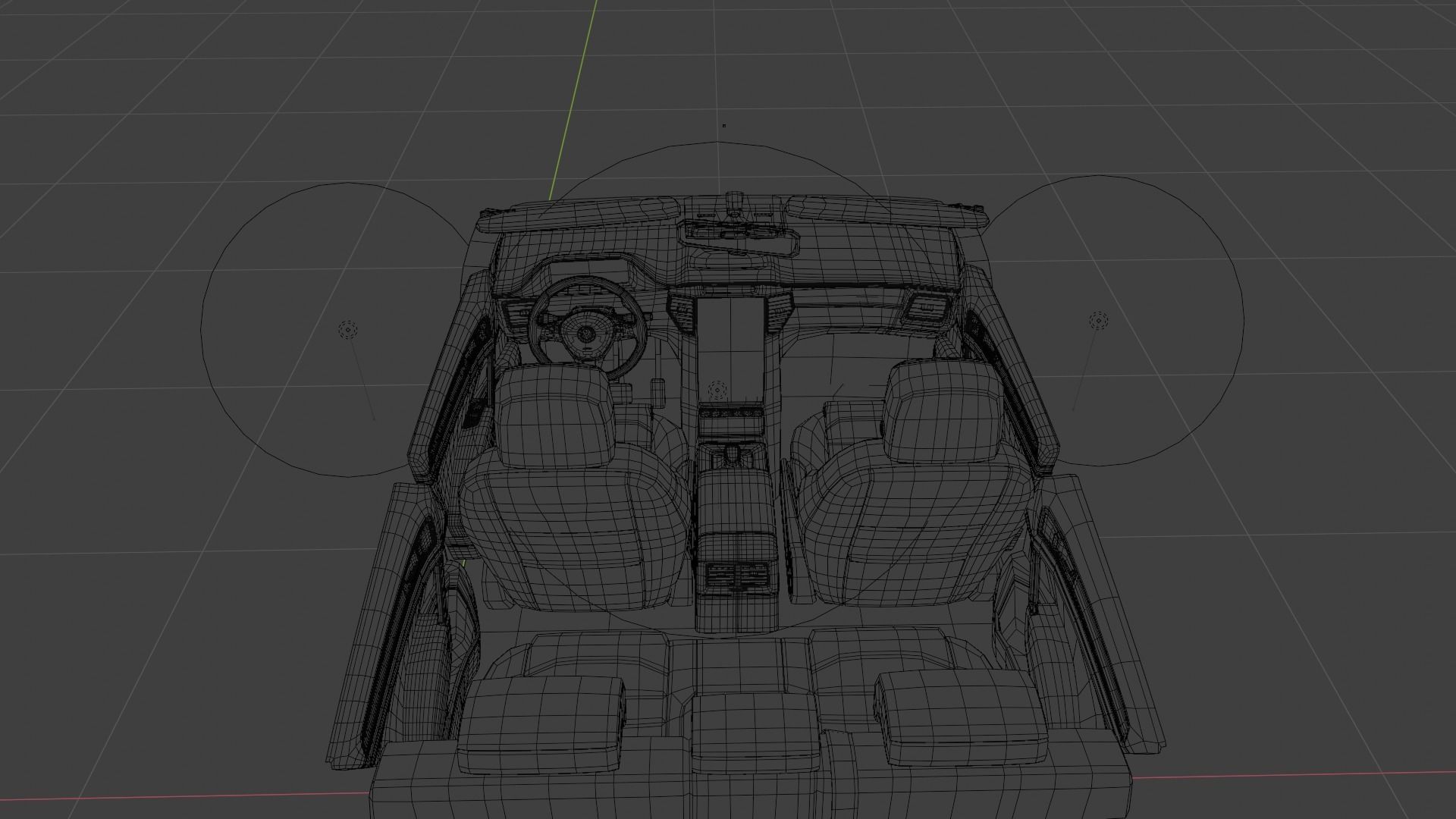 Volkswagen Amarok v6 2023 Low-poly 3D model_28