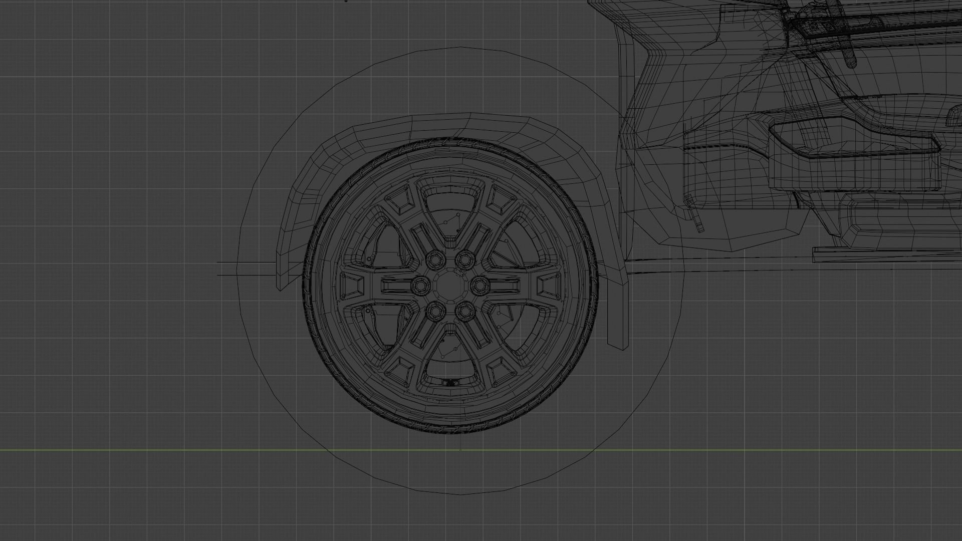 Volkswagen Amarok v6 2023 Low-poly 3D model_27
