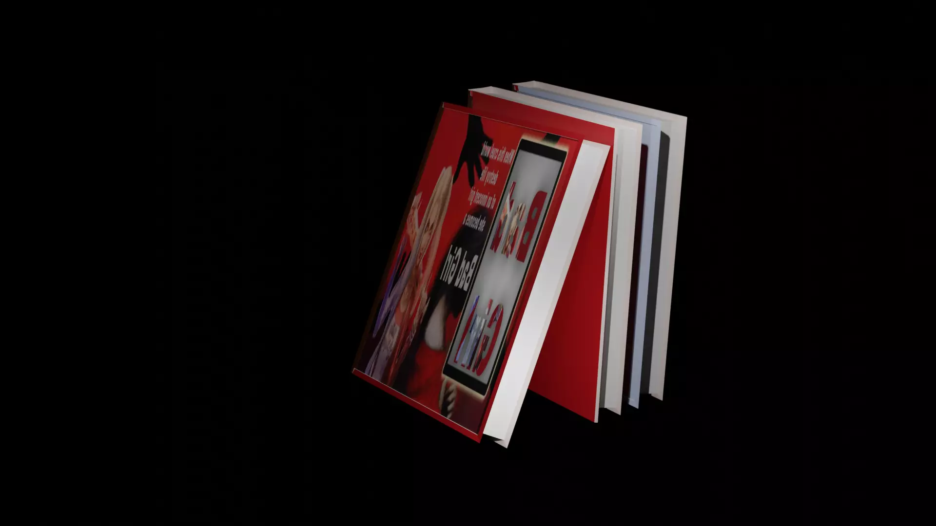 Books book Free 3D model