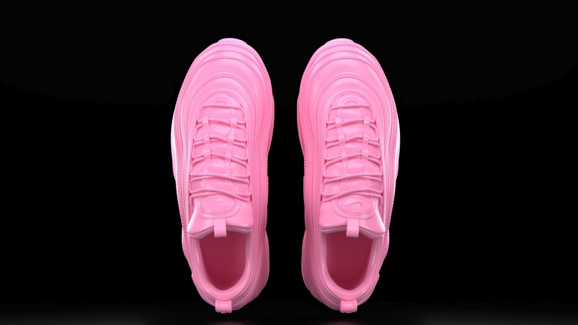 Air Max 97 Nike Flat Bottom Sole 3D print model_4