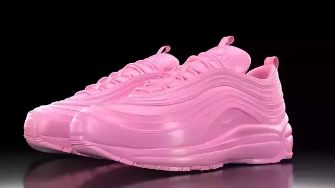 Air Max 97 Nike Flat Bottom Sole 3D print model