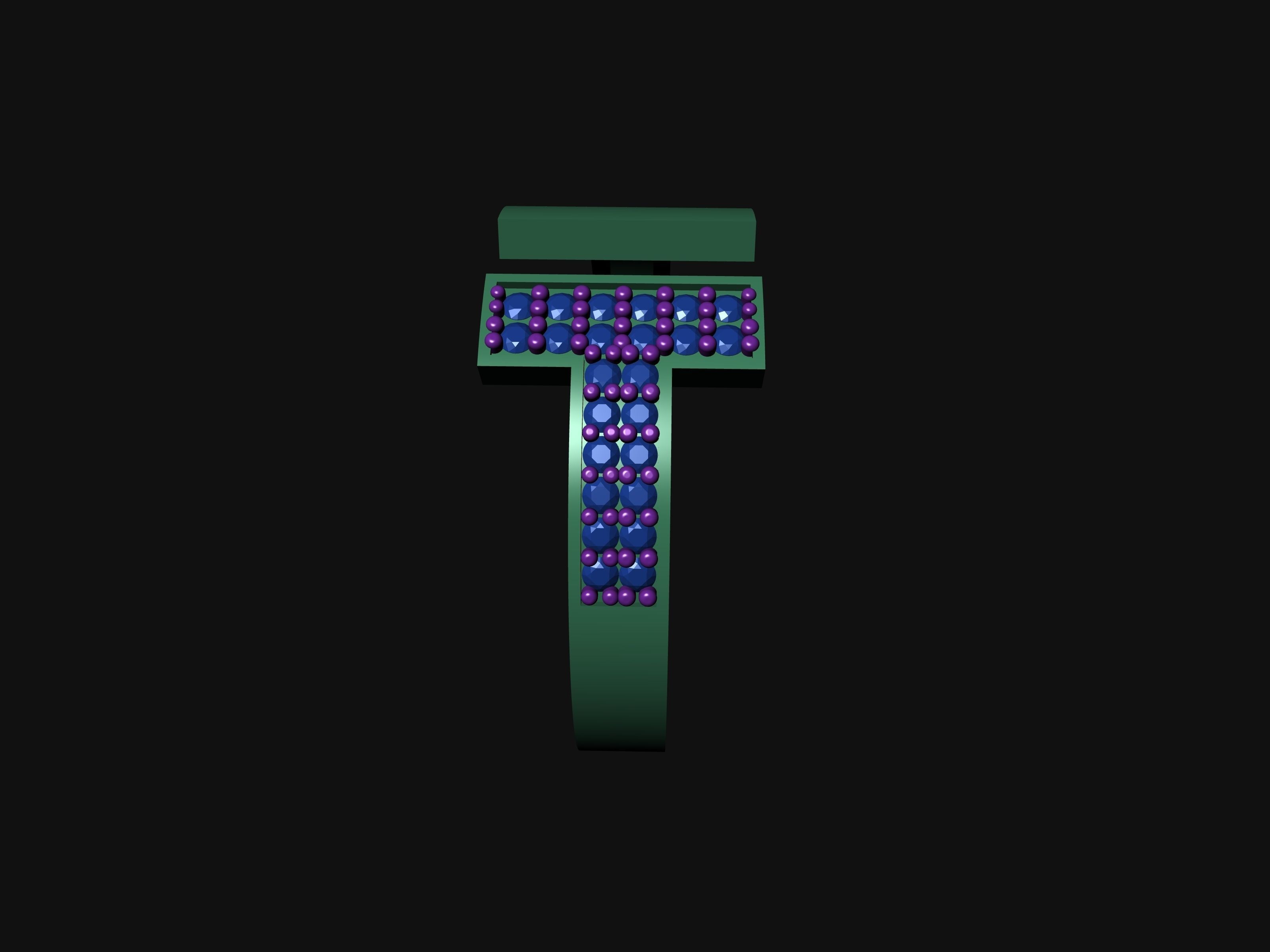 TIFFANY DIAMOND RINGS 3D print model_1