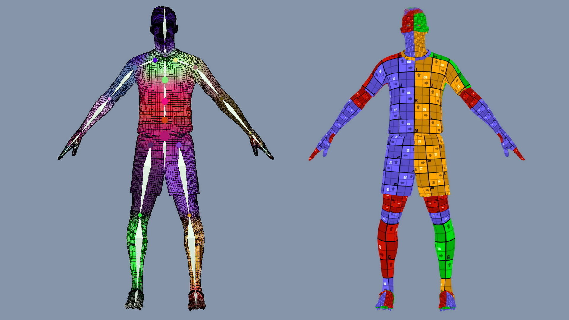 3D Rigged Cristiano Ronaldo Portugal Worldcup 2022 3D model_6