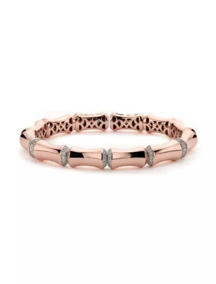 unique Diamond bangle jewelry form woman 3D print model