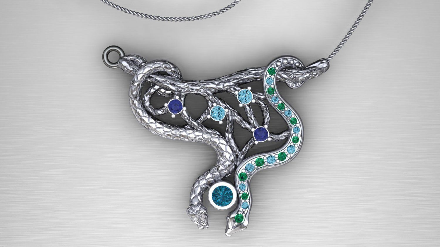 snakes flory 3D print model_1