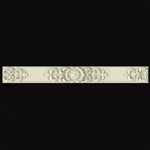 Central decor ornament for furniture