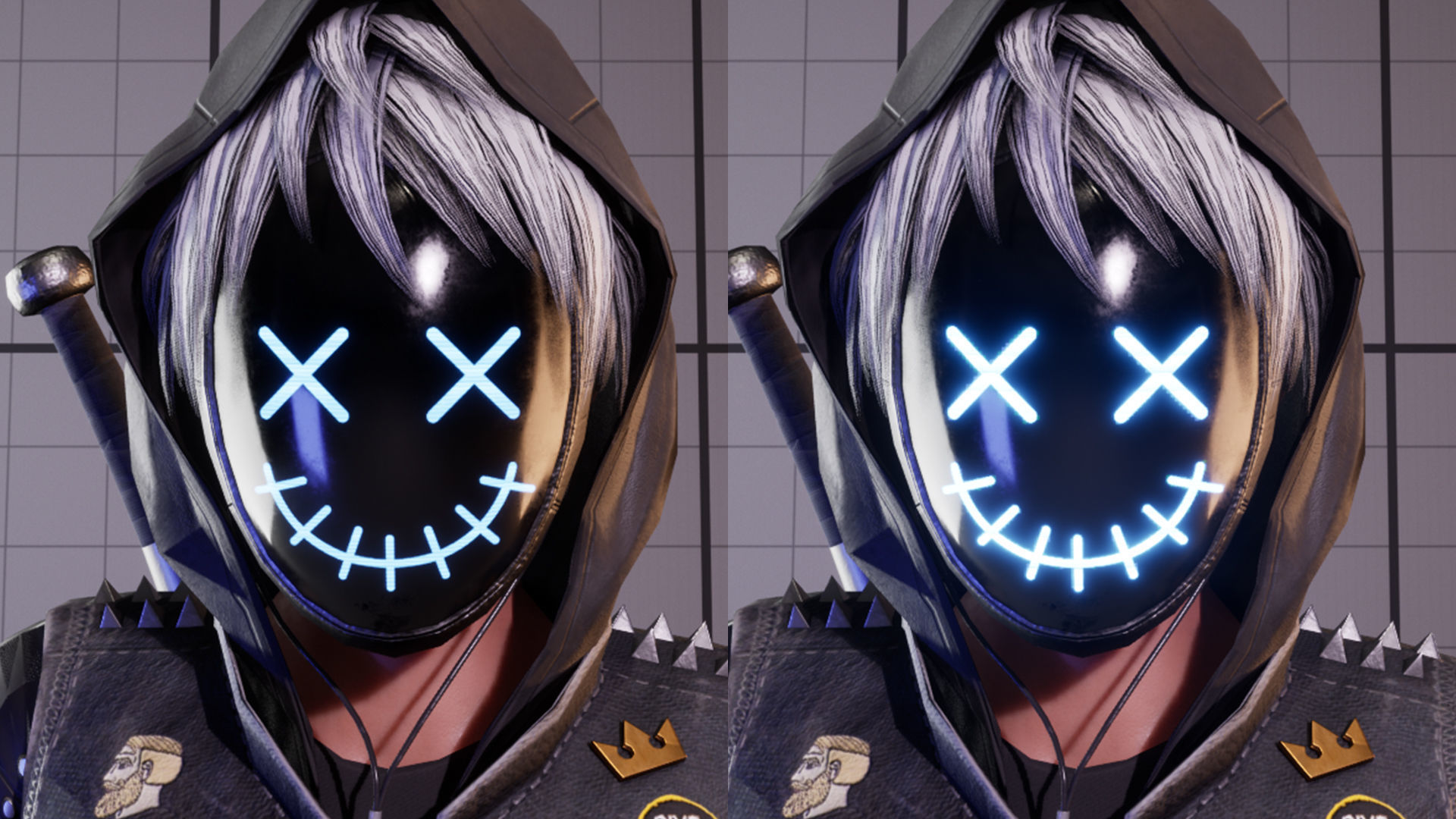 Fantasy Cool Guy With Sword Low-poly 3D model_7