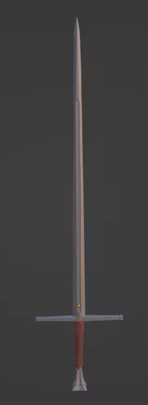 Sword Low-poly 3D model