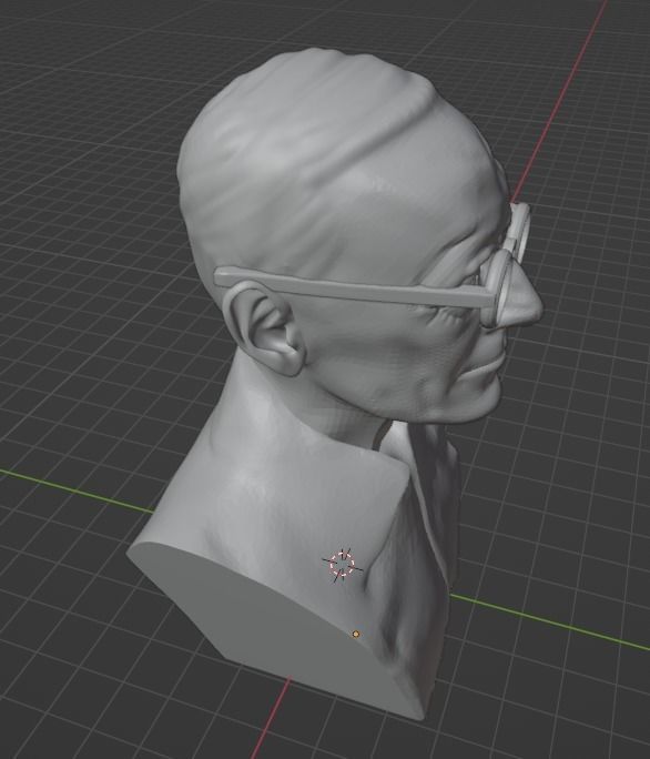 Hermann Hesse 3D print model_15