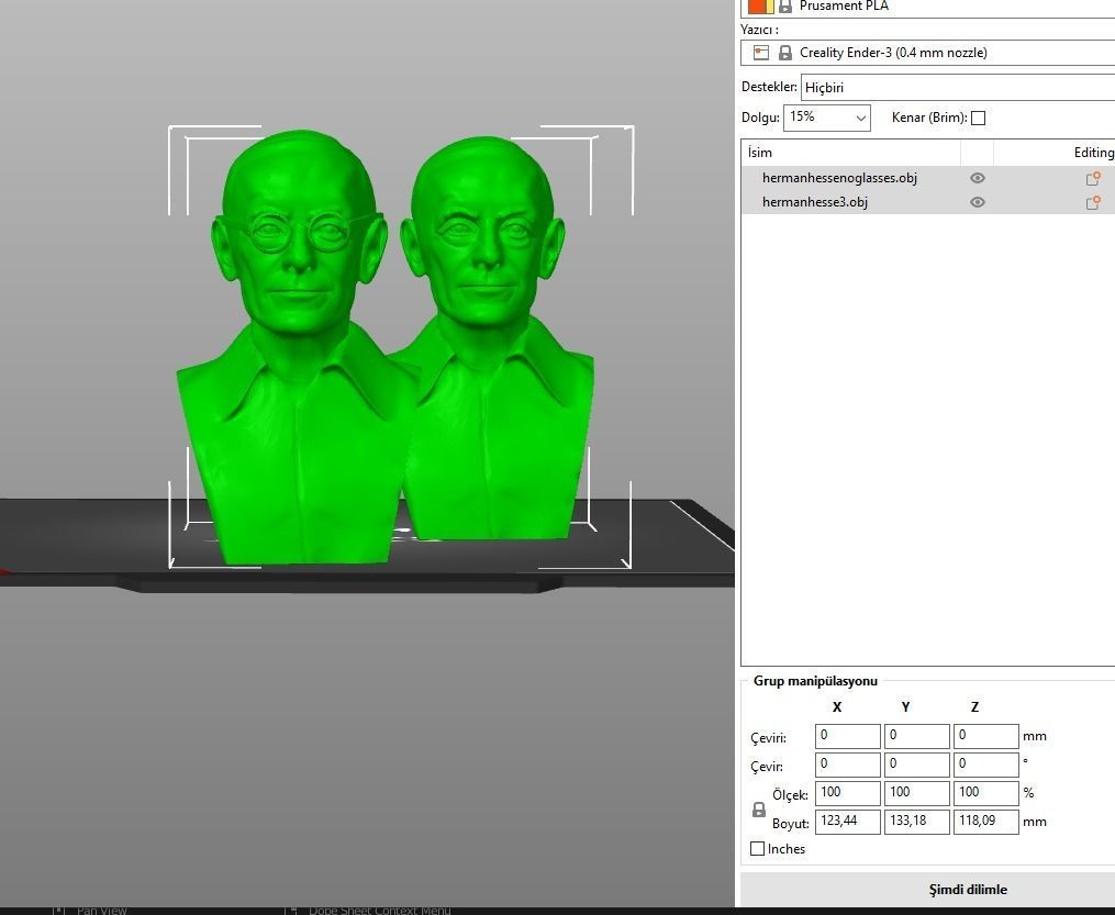 Hermann Hesse 3D print model_10