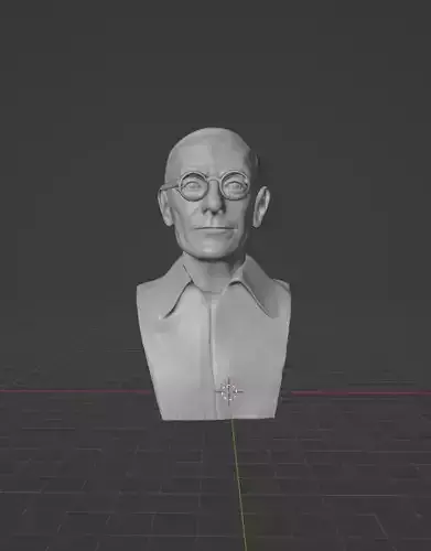 Hermann Hesse 3D print model