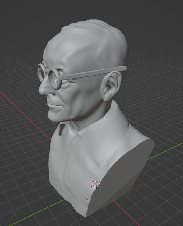 Hermann Hesse 3D print model_19