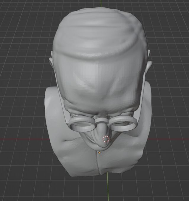 Hermann Hesse 3D print model_1