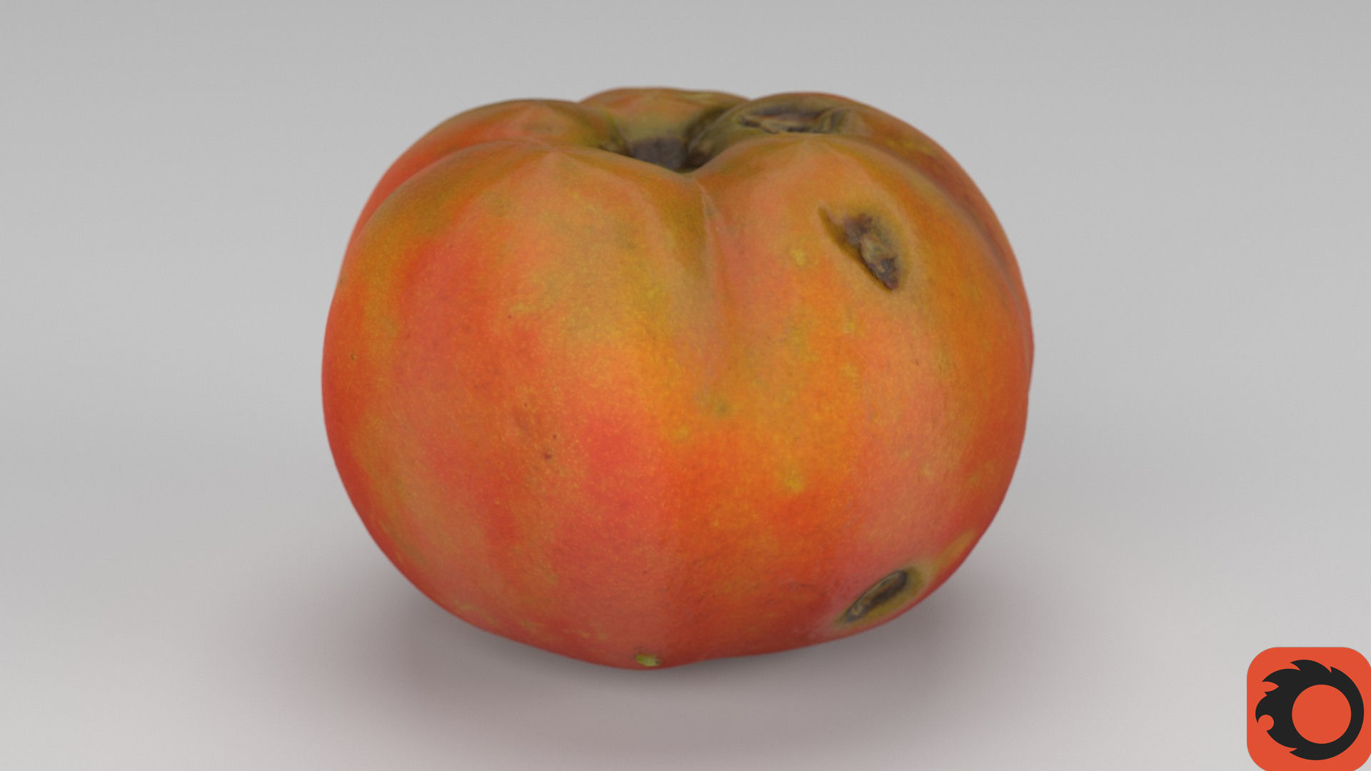 Tomato 07 high-poly 3D model_33