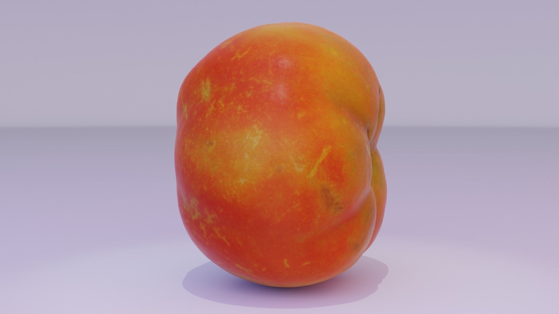 Tomato 07 high-poly 3D model_14