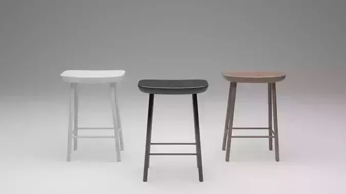 3 Modern Bar Stools