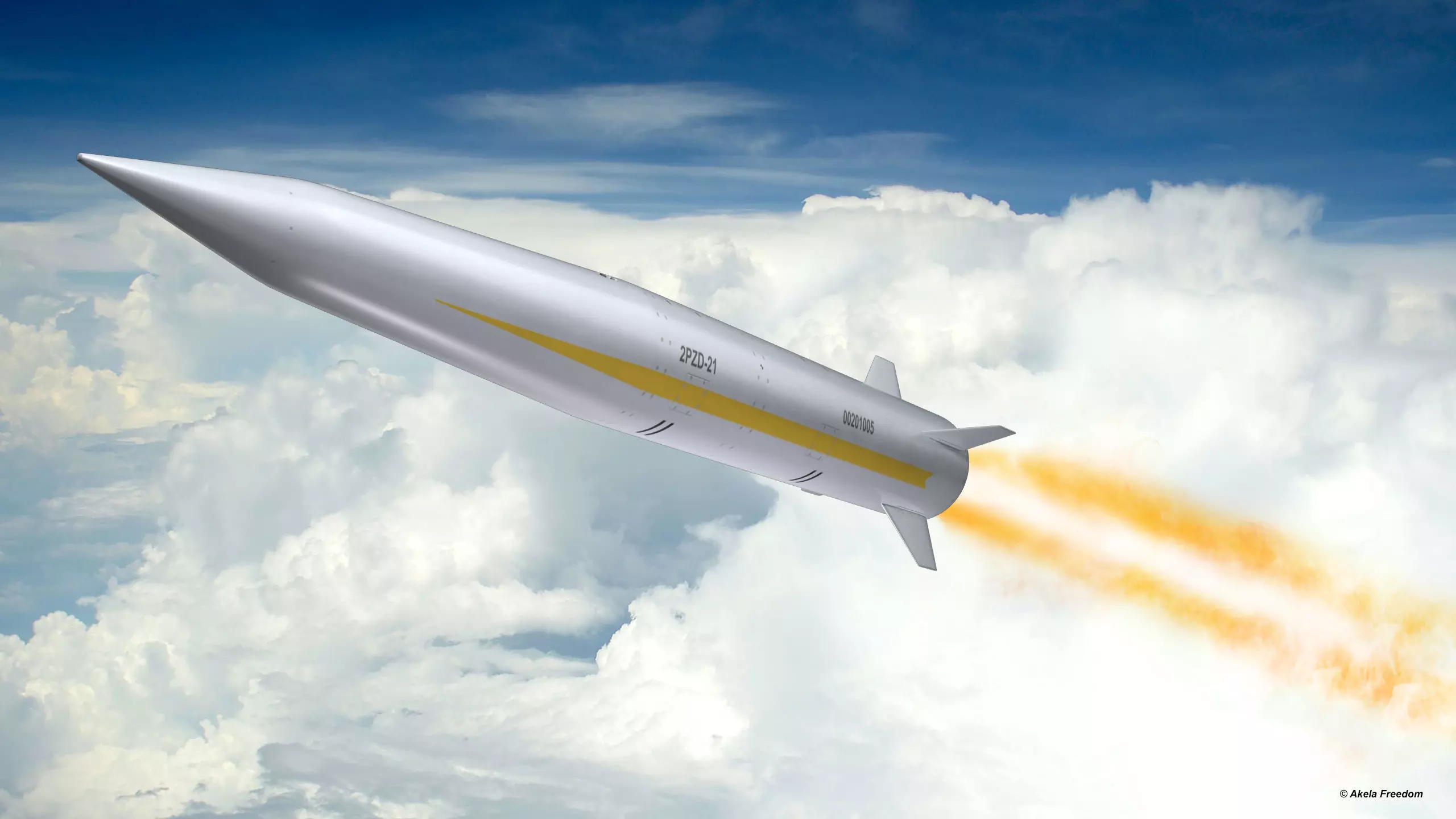 ALBM 2PZD-21 Missile 3D model_0