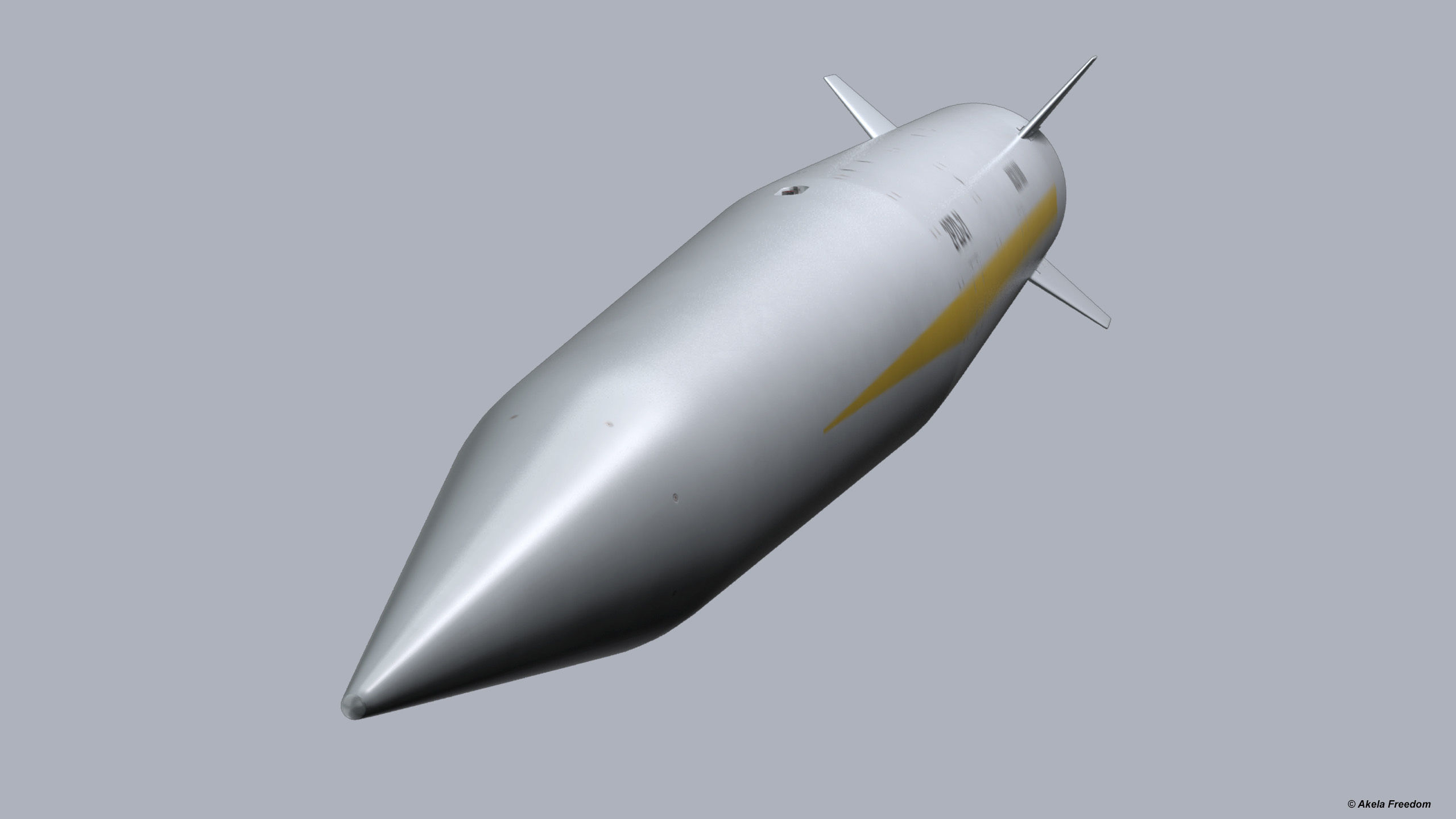 ALBM 2PZD-21 Missile 3D model_5
