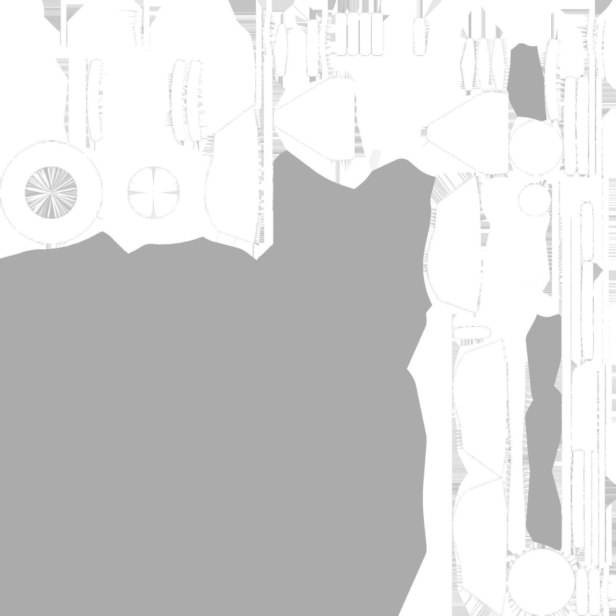 SciFi Shield A08 Yellow - Sci Fi Weapon Design Low-poly 3D model_26