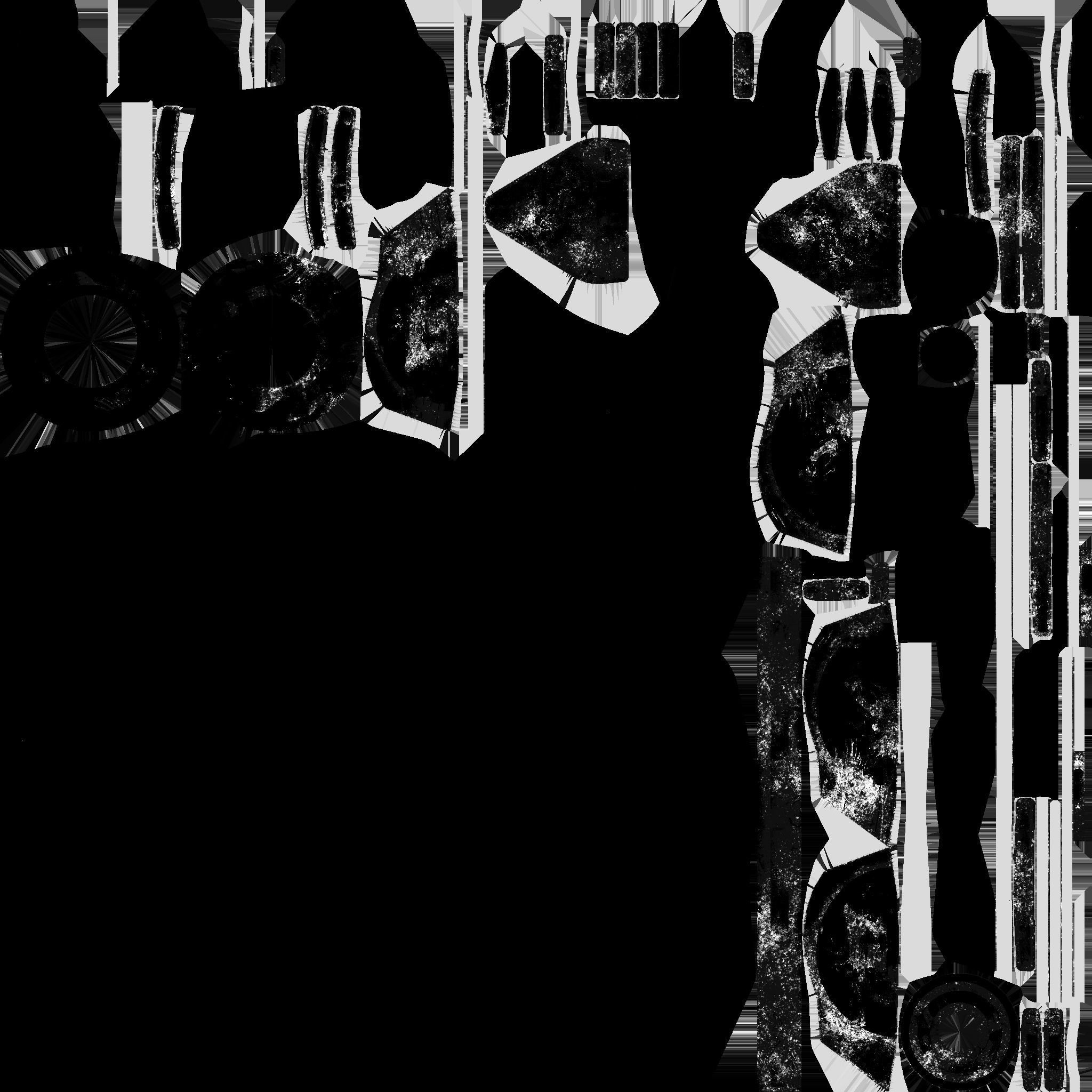 SciFi Shield A08 Yellow - Sci Fi Weapon Design Low-poly 3D model_24