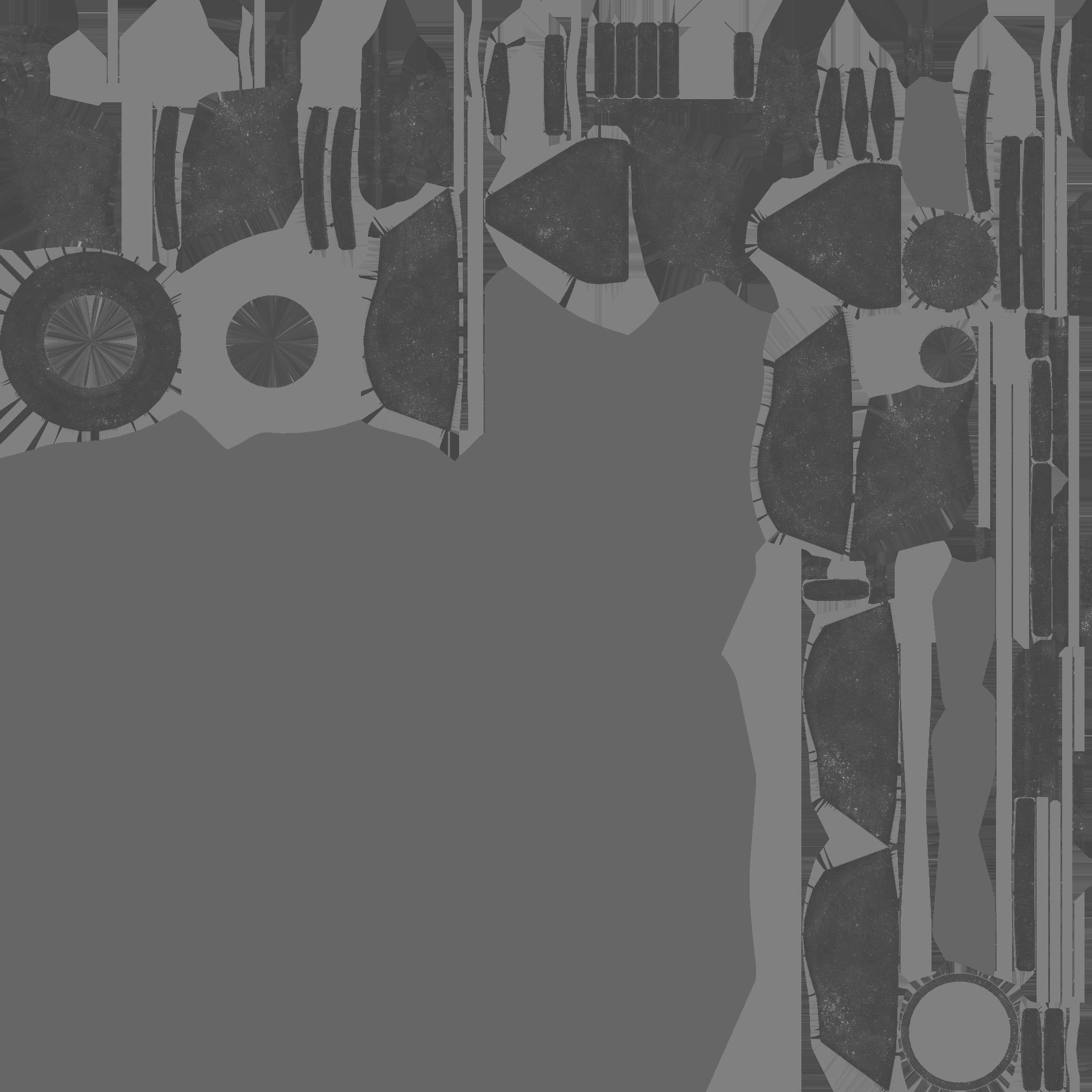 SciFi Shield A10 Metal - Sci Fi Weapon Design Low-poly 3D model_27