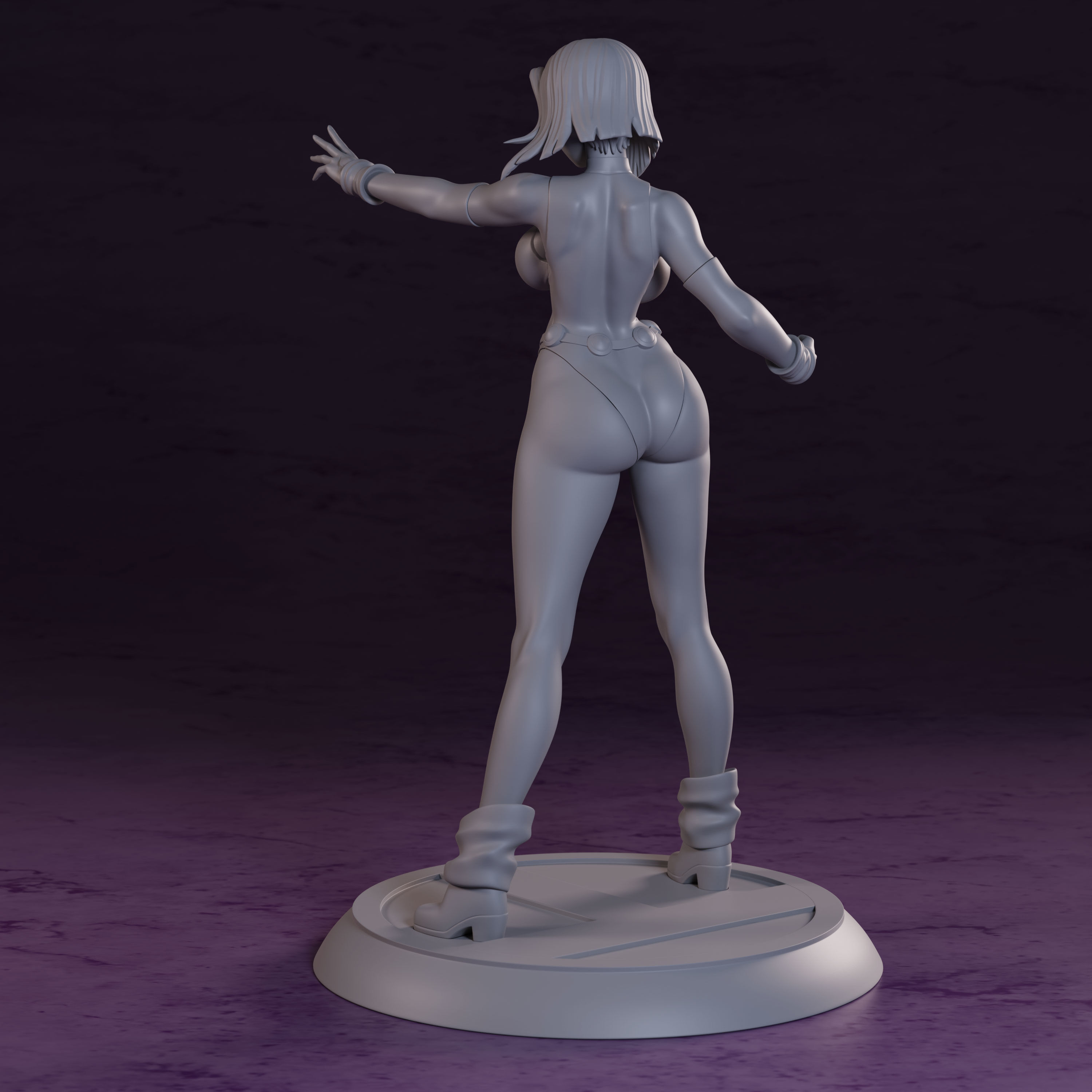 Teen Titans Raven 3D print model_12