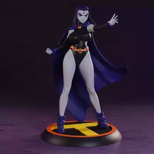 Teen Titans Raven 3D print model