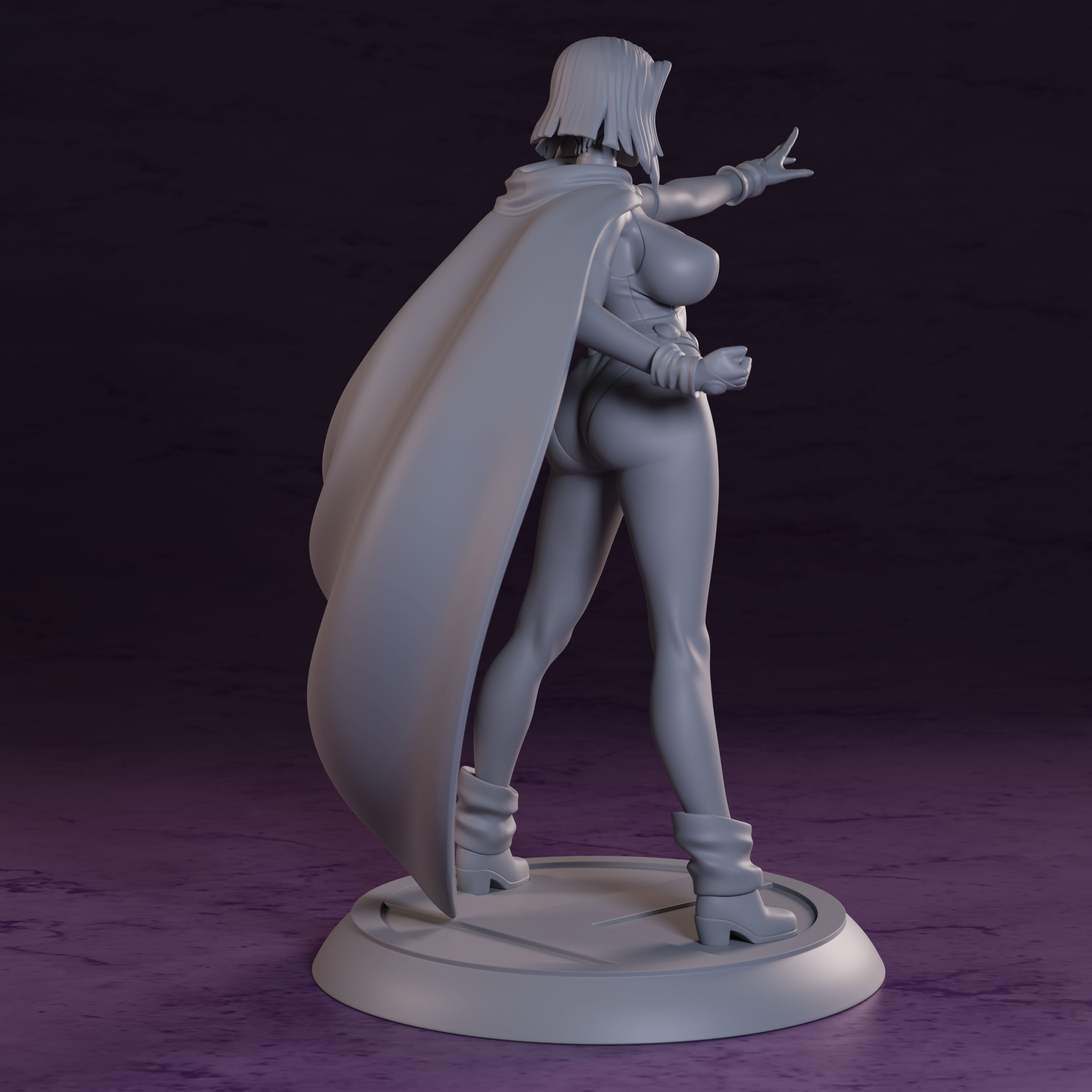Teen Titans Raven 3D print model_4