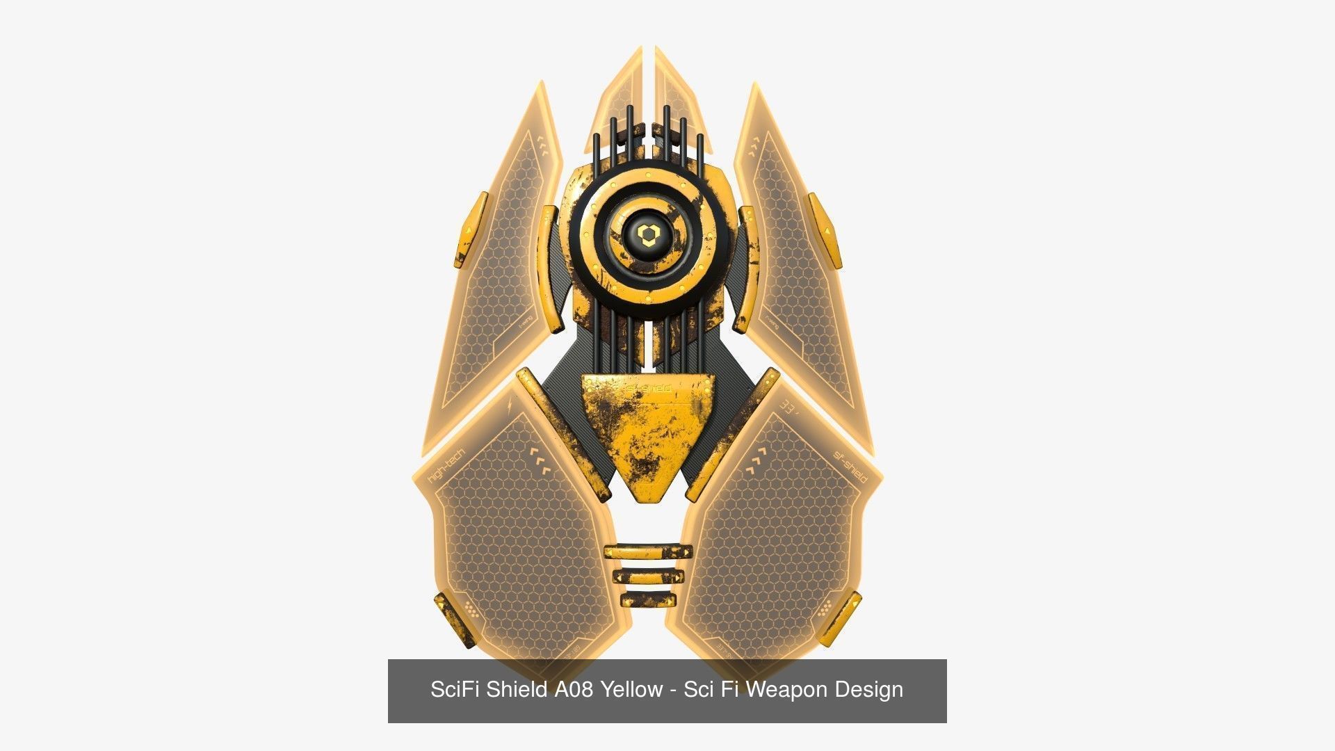 10 SciFi Shields A Collection - Sci Fi Weapon Design _8