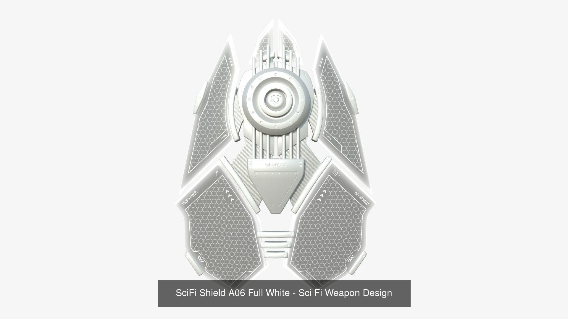 10 SciFi Shields A Collection - Sci Fi Weapon Design _6
