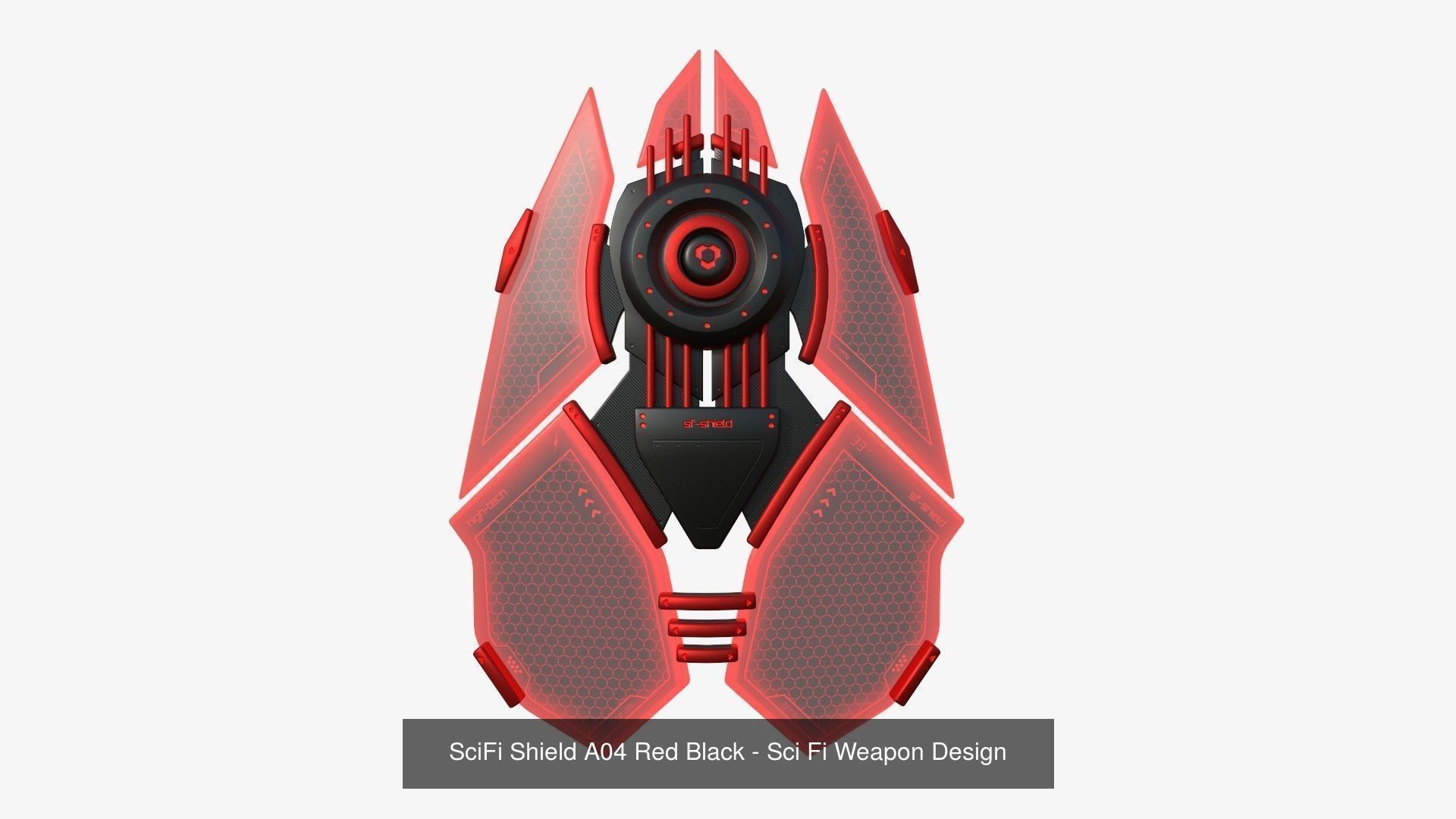10 SciFi Shields A Collection - Sci Fi Weapon Design _4