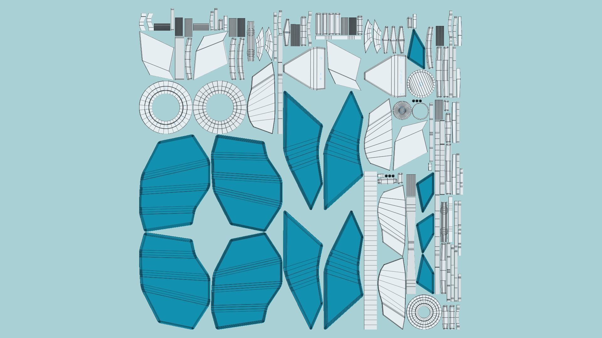 10 SciFi Shields A Collection - Sci Fi Weapon Design _68