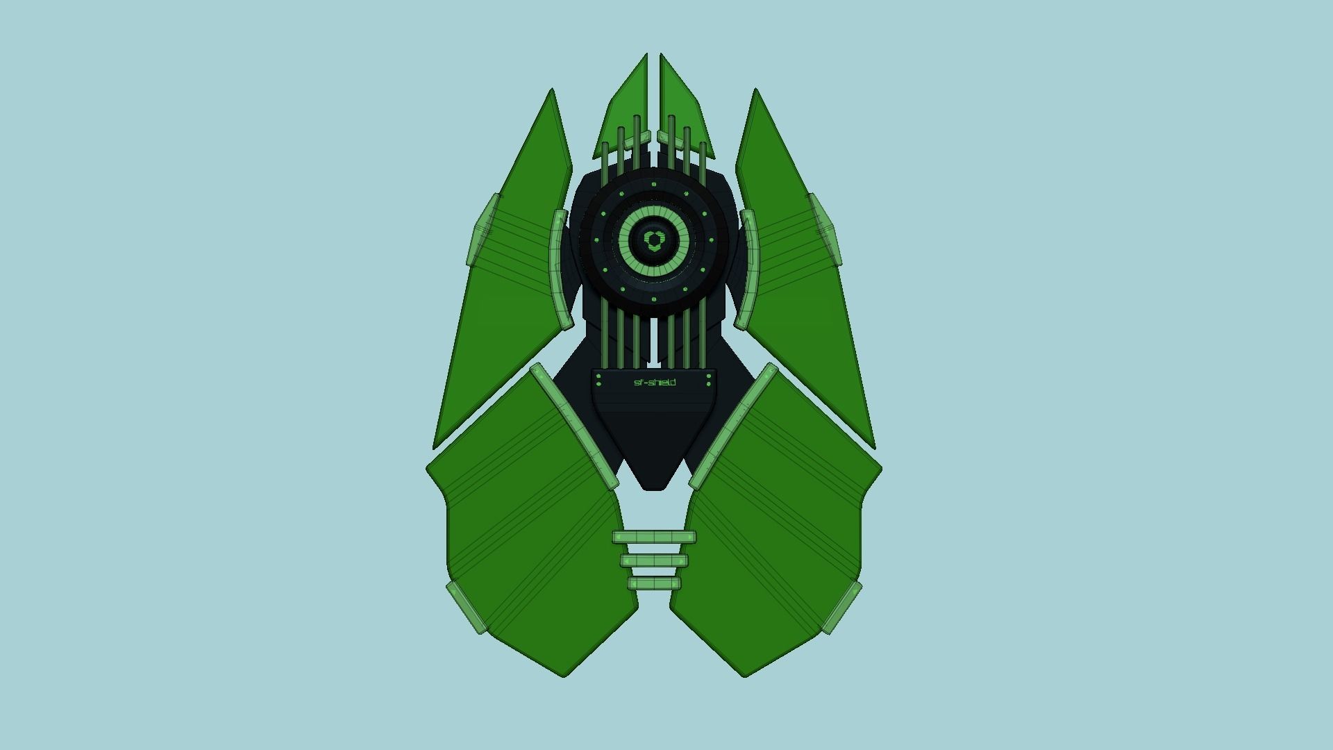 10 SciFi Shields A Collection - Sci Fi Weapon Design _74