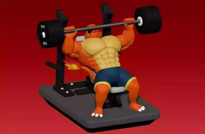 Charmander mamado 3D print model