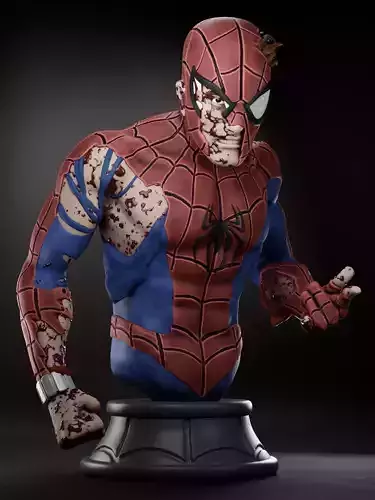 Spiderman Damaged