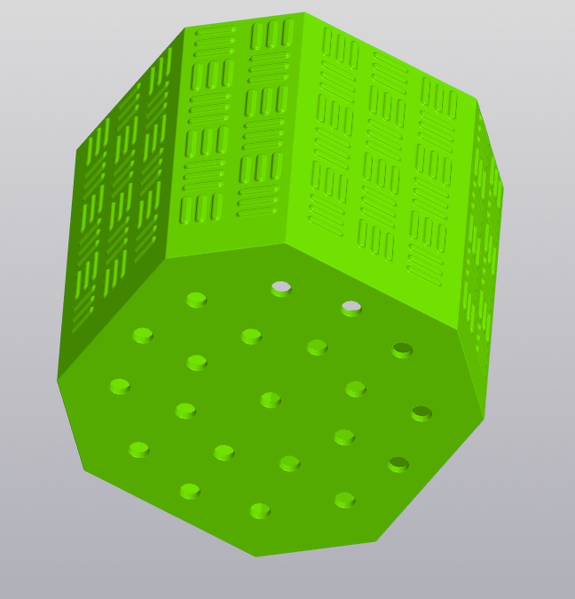 Tracery planter 3D print model_4