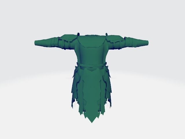 armadura simple Free 3D model_3