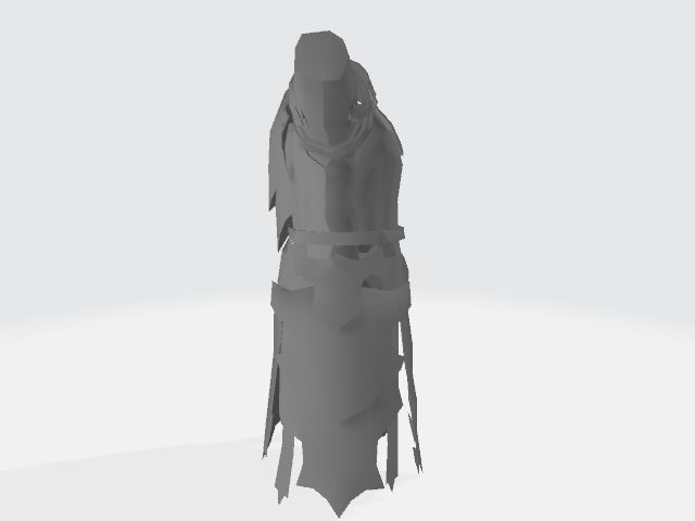armadura simple Free 3D model_2