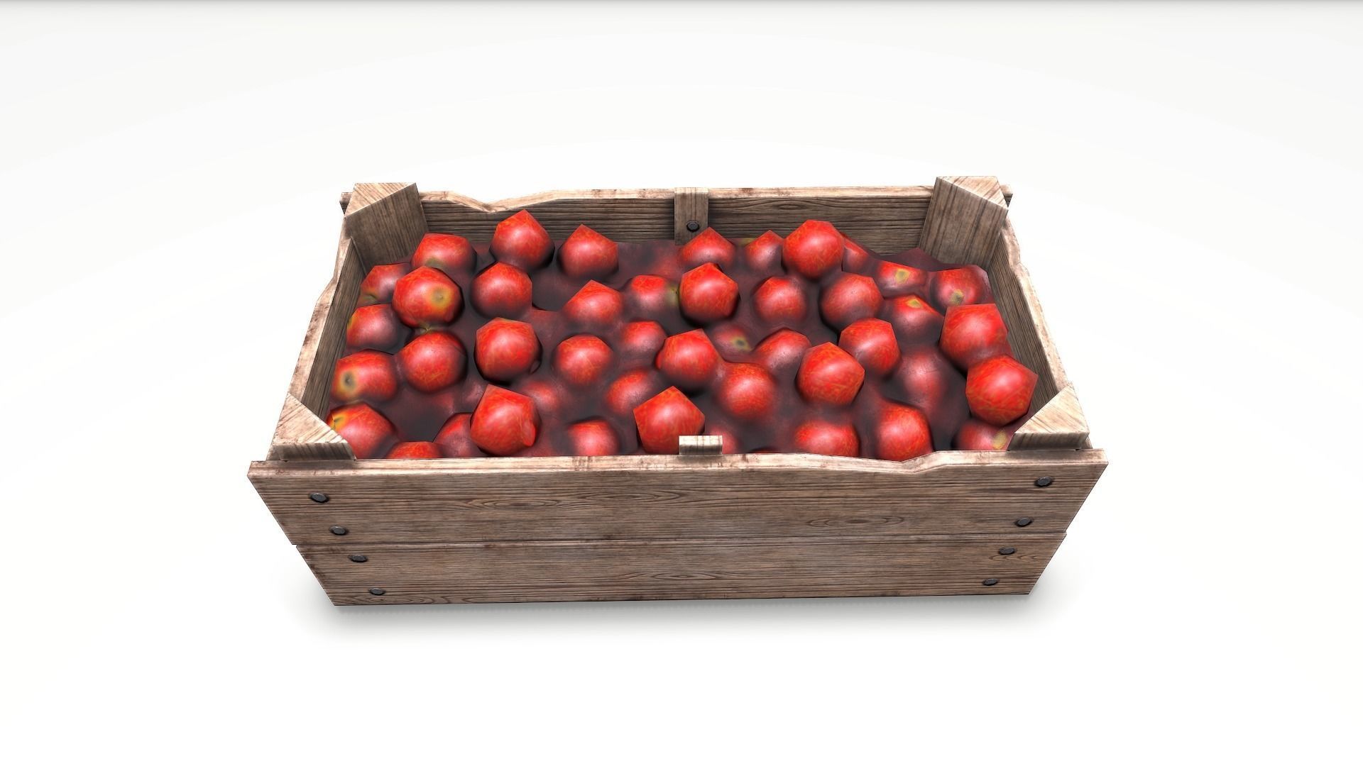 Low Poly Game Ready Fruits and Vegetables Low-poly 3D model_9