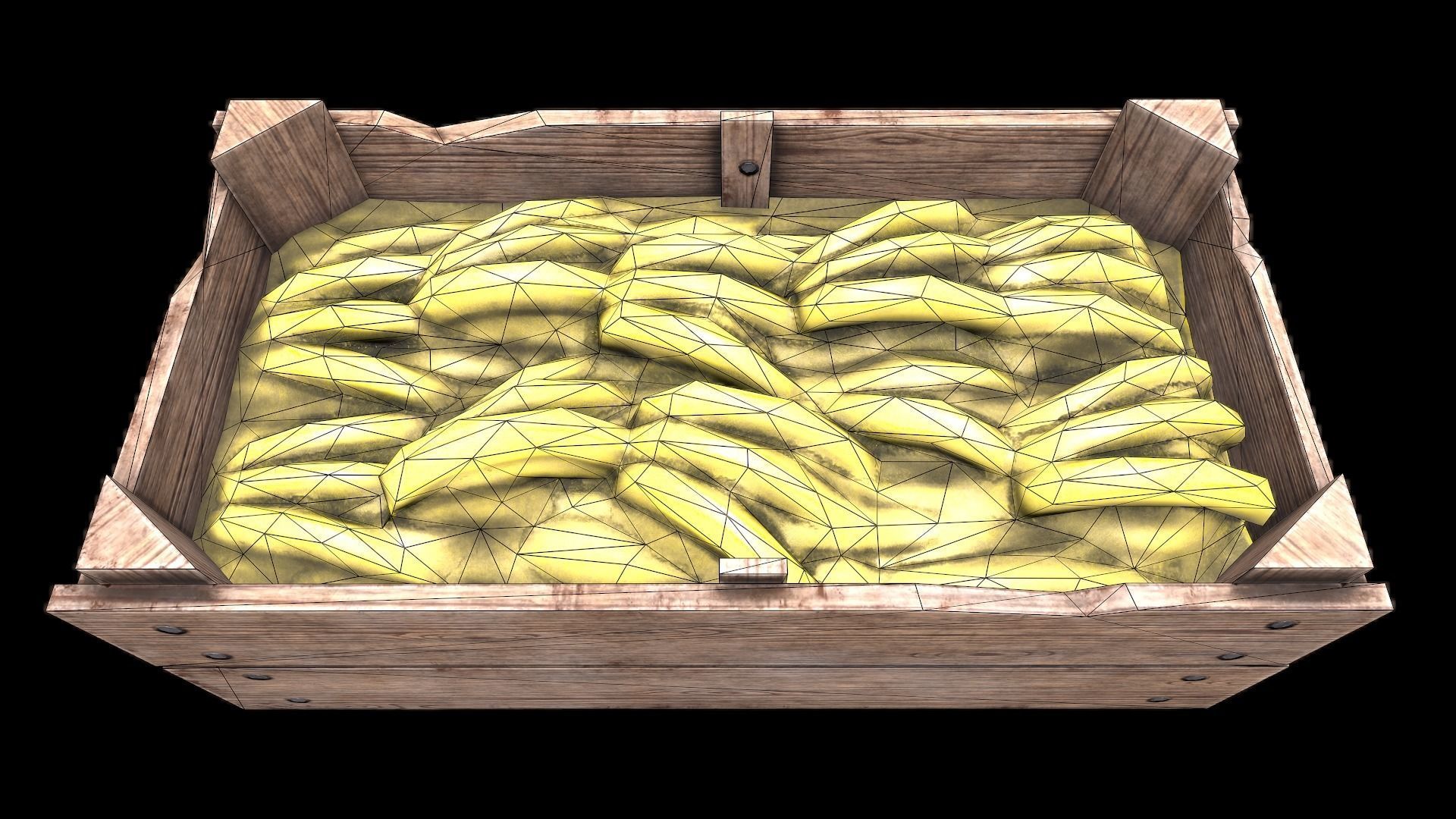 Low Poly Game Ready Fruits and Vegetables Low-poly 3D model_14