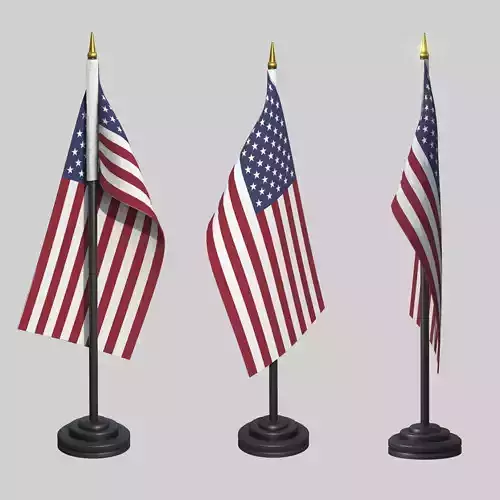 US Desk Flag
