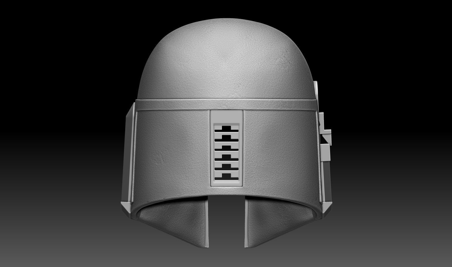 BOBA FETT HELMET 1to1 scale  3D print model_14