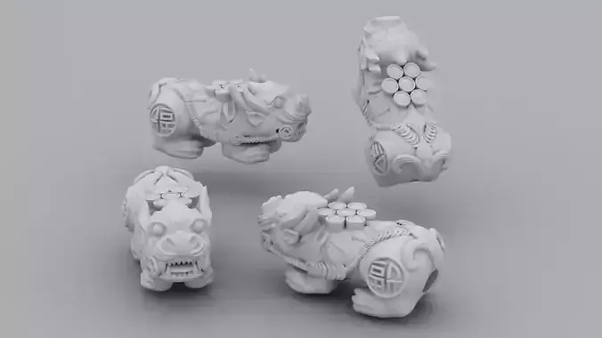 chinese dragon statue