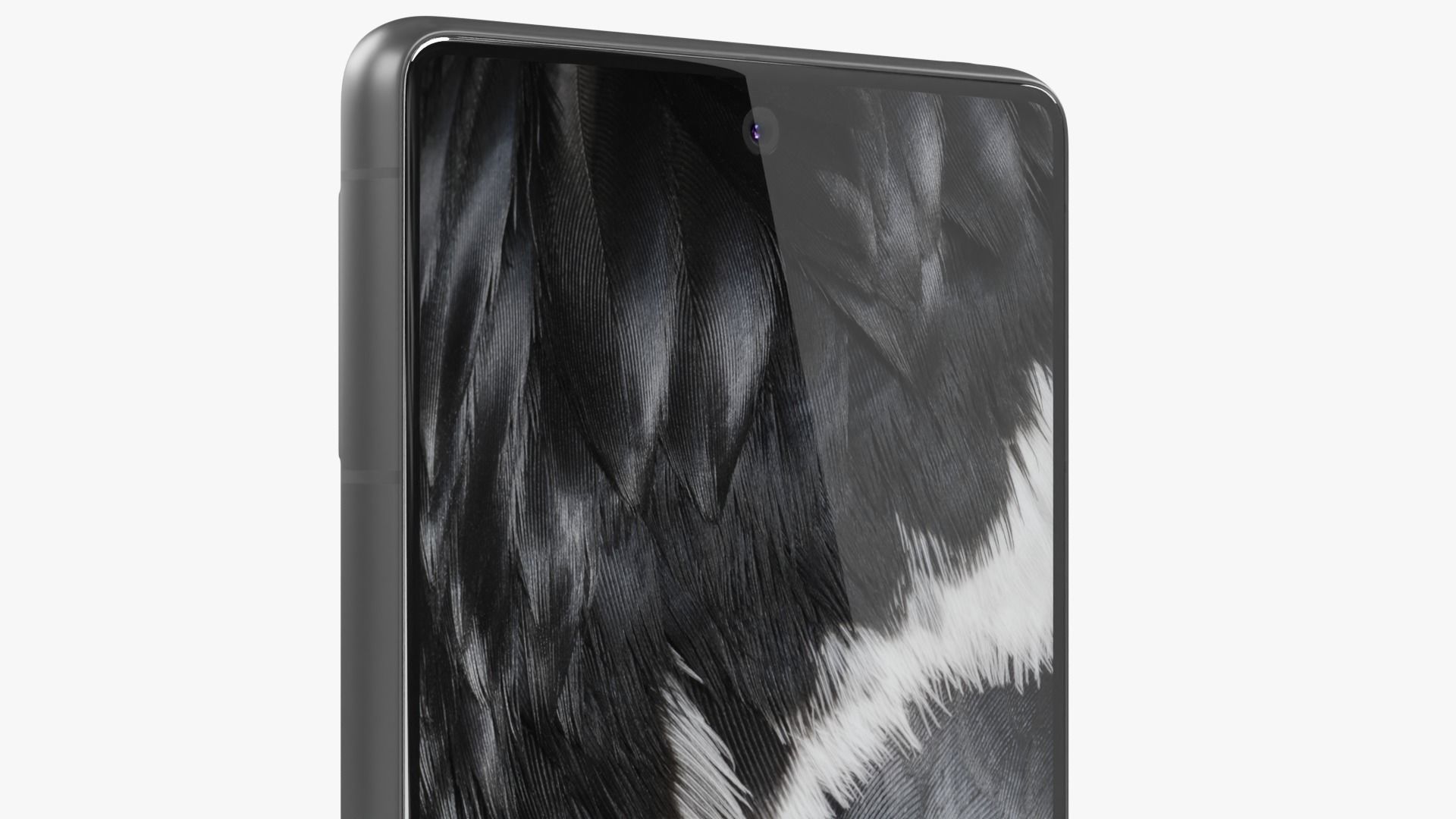 Google Pixel 7 Obsidian Low-poly 3D model_4