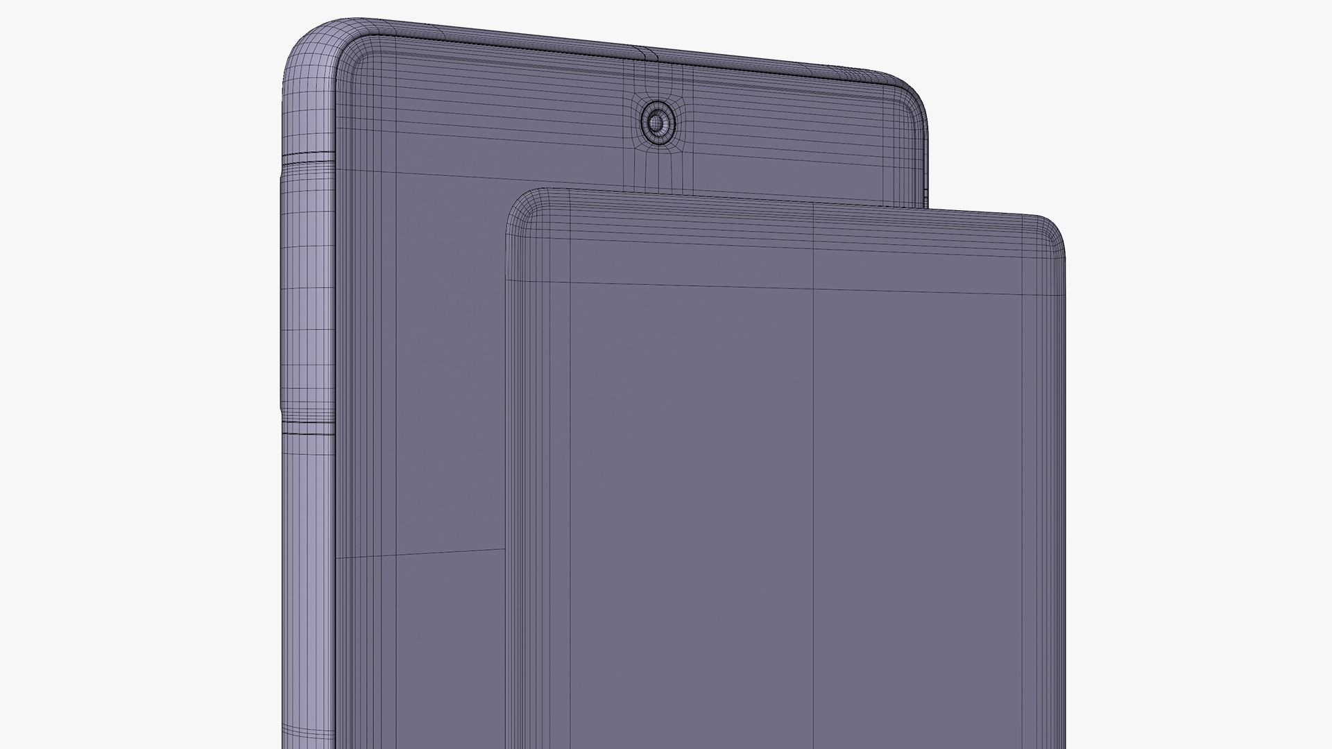 Google Pixel 7 Obsidian Low-poly 3D model_15