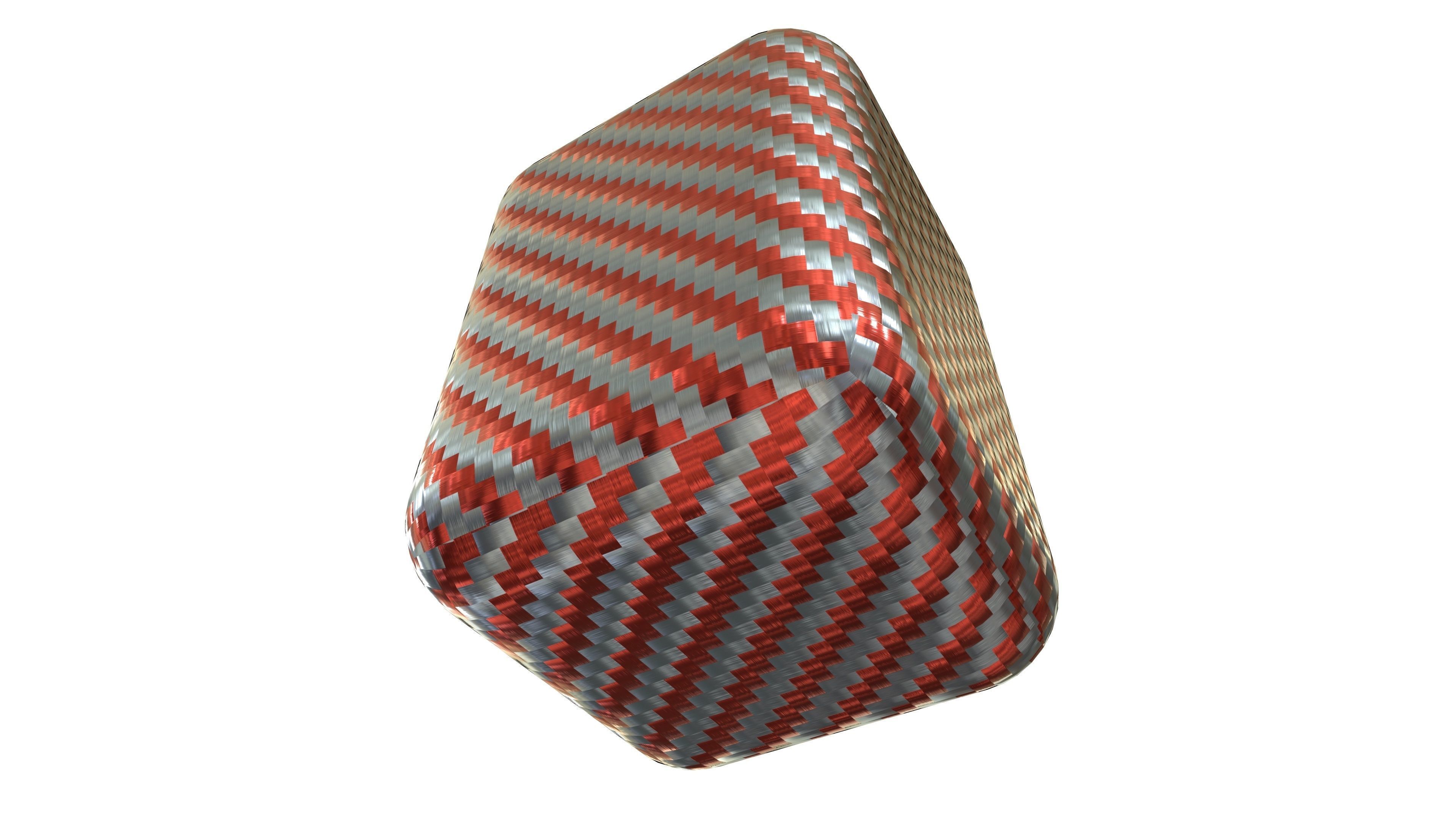 Carbon Stool 3D Model AR VR PBR Low-poly 3D model_7