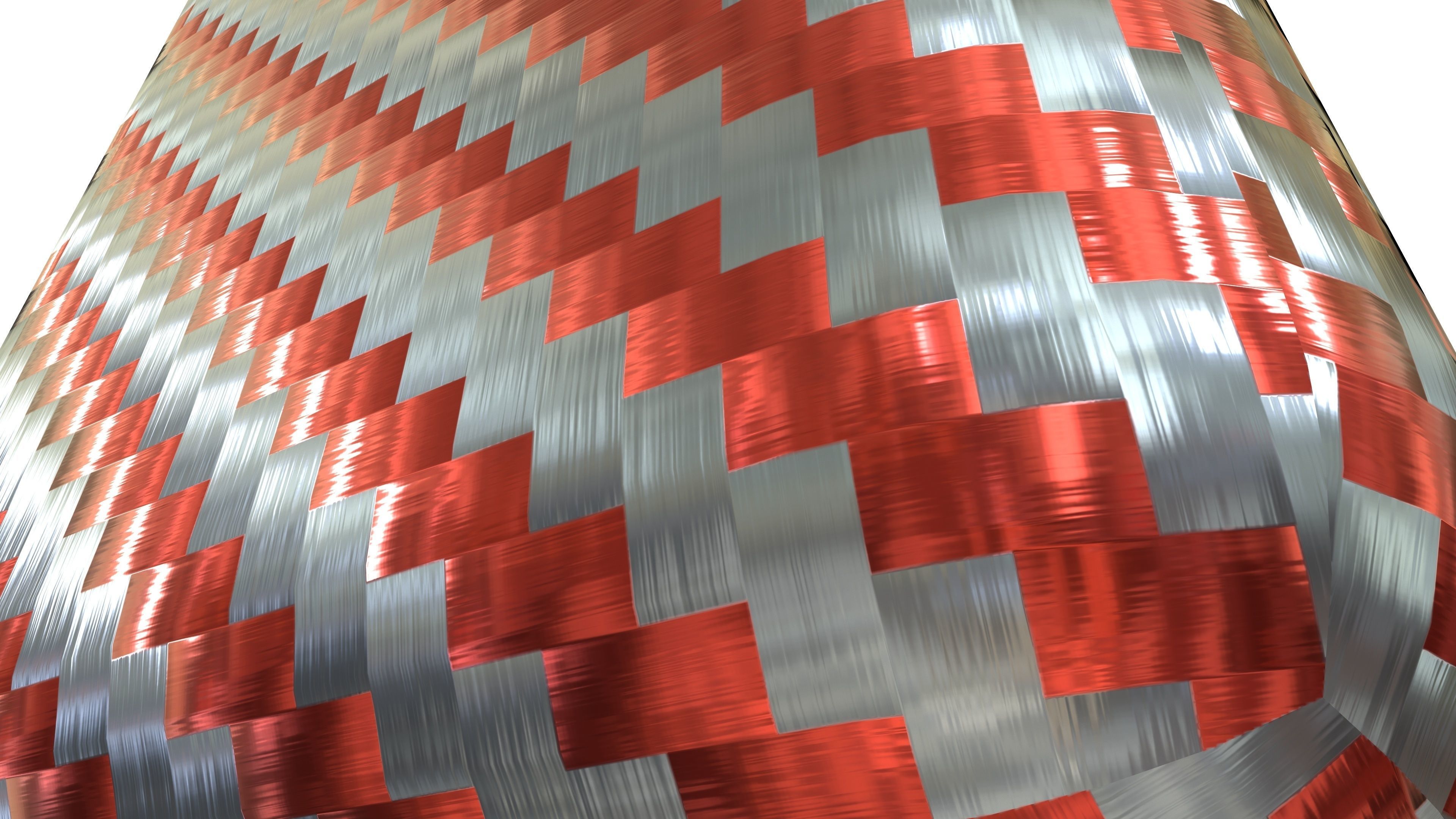 Carbon Stool 3D Model AR VR PBR Low-poly 3D model_6